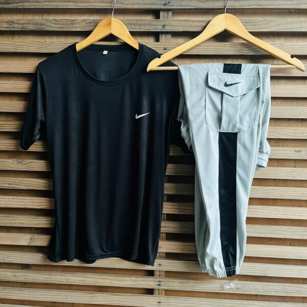 lycra tees with designer jogger